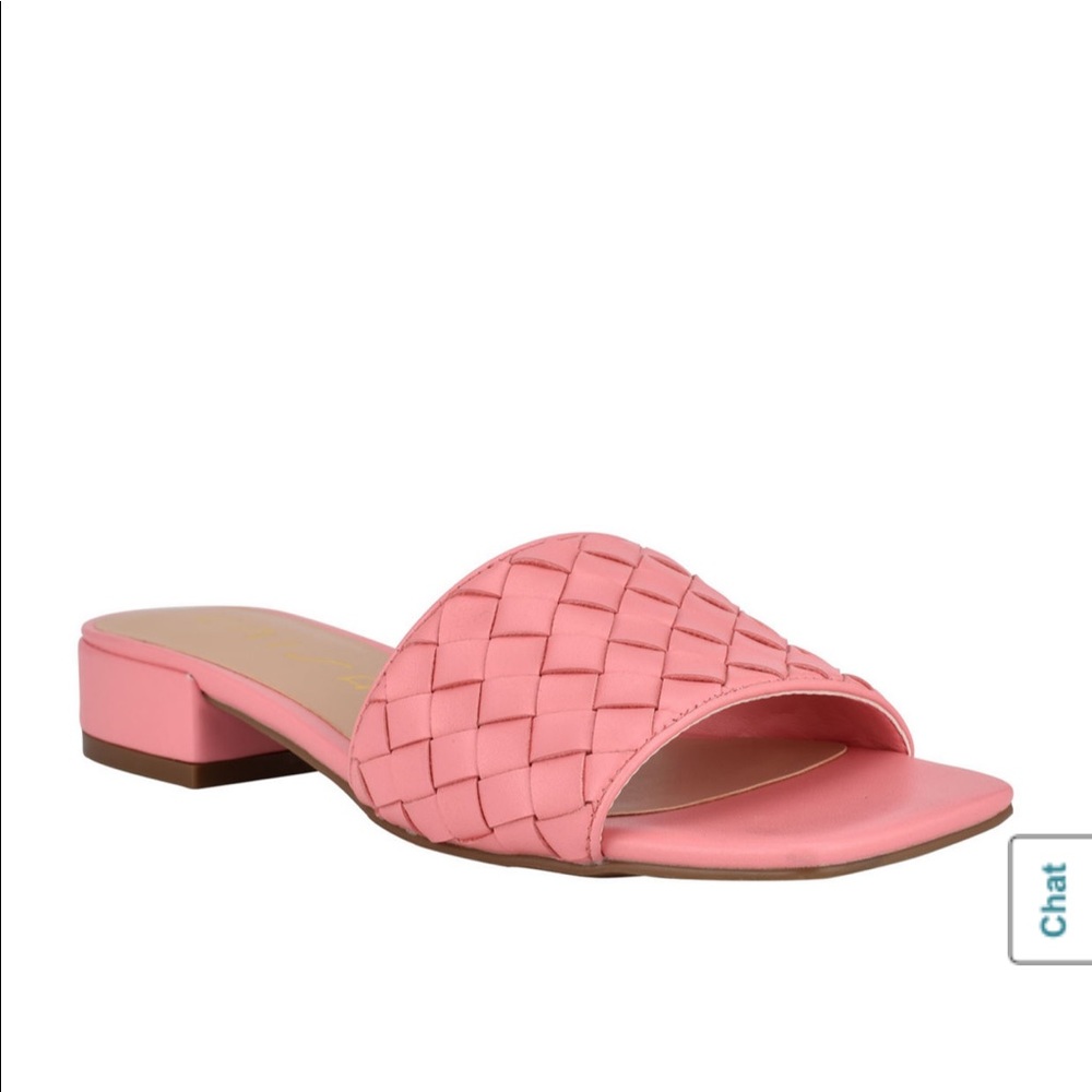 Pink Braided Sandal